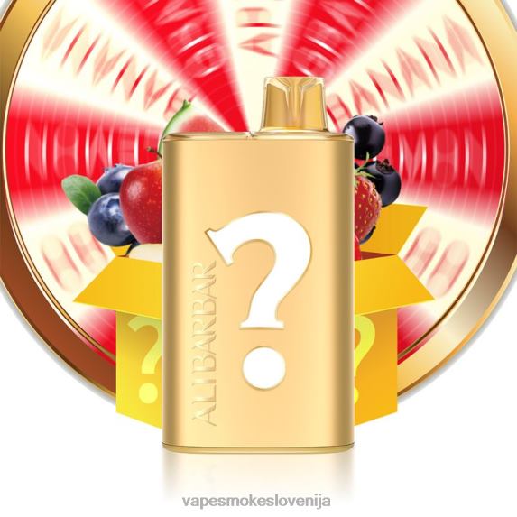 Vape Slovenija LV00V1 Alibarbar Rich 8000 vape za enkratno uporabo okusna ruleta
