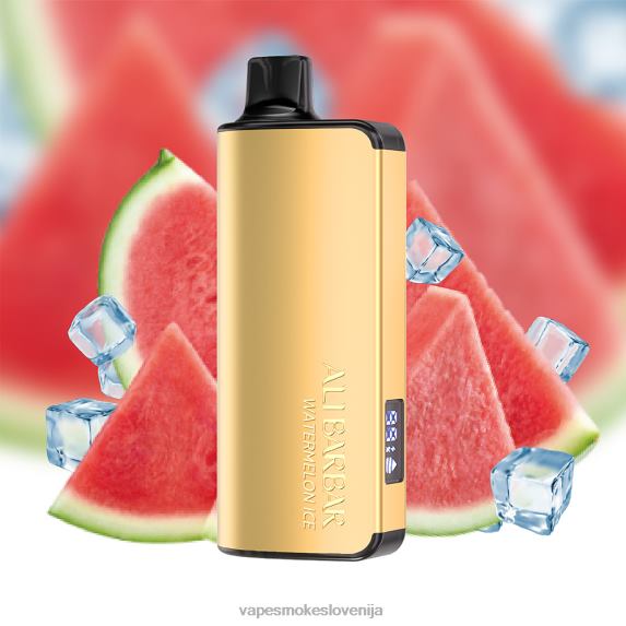 Vape Slovenija LV00V26 Alibarbar Ingot 9000 vape za enkratno uporabo led iz lubenice