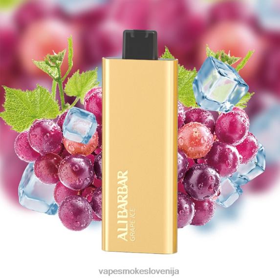 Vape Slovenija LV00V56 Alibarbar Pandora 7000 vape za enkratno uporabo grozdni led