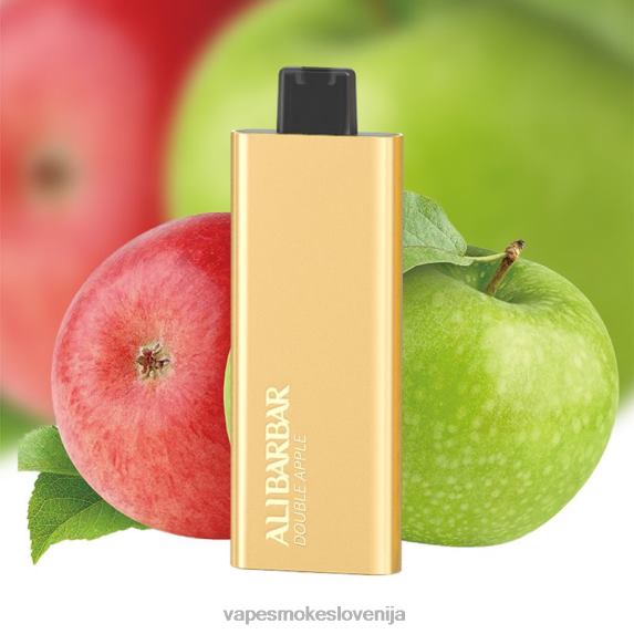 Vape Slovenija LV00V66 Alibarbar Pandora 7000 vape za enkratno uporabo dvojno jabolko