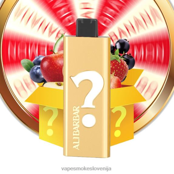 Vape Tekočine LV00V55 Alibarbar Pandora 7000 vape za enkratno uporabo okusna ruleta