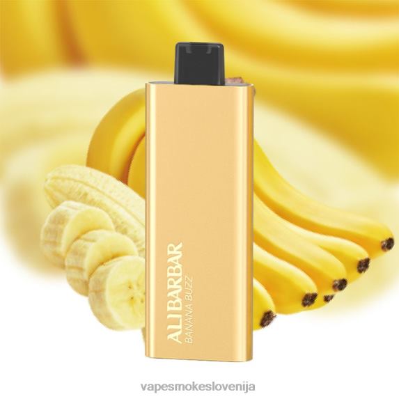 Vape Tekočine LV00V65 Alibarbar Pandora 7000 vape za enkratno uporabo banana buzz