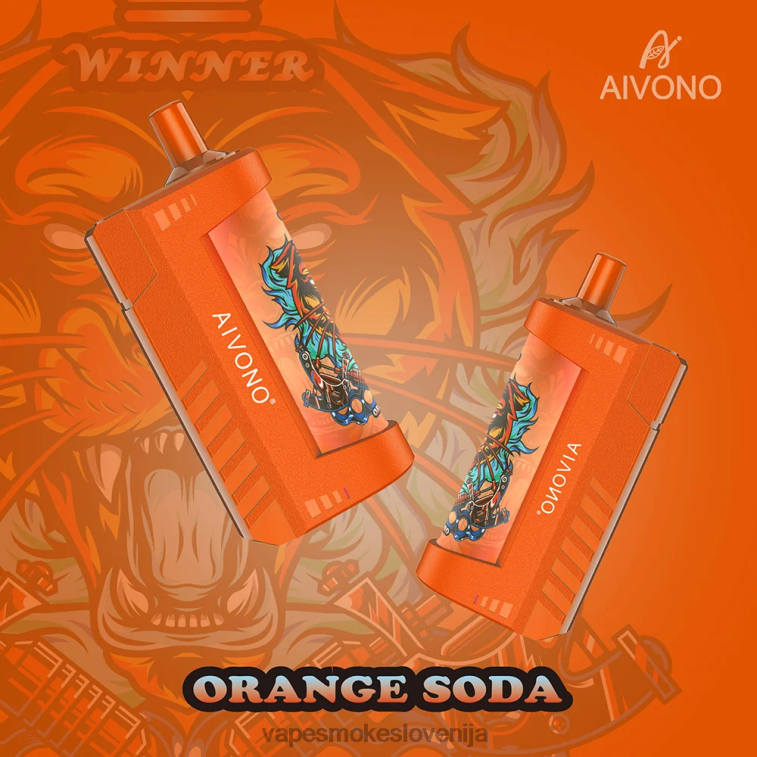 Vape Za Enkratno Uporabo 6FDXN128 Aivono AIM WINNER 5000 pomarančna soda