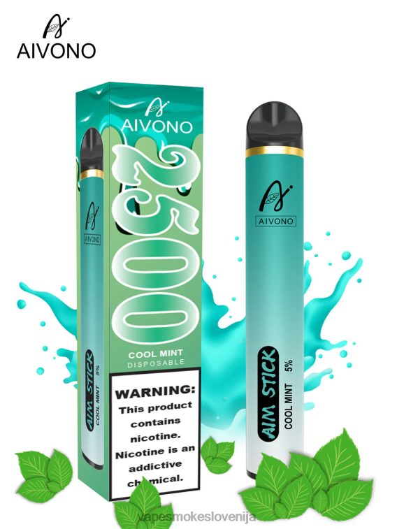 Vape Brez Nikotina 6FDXN159 Aivono AIM STICK 2500 hladna meta