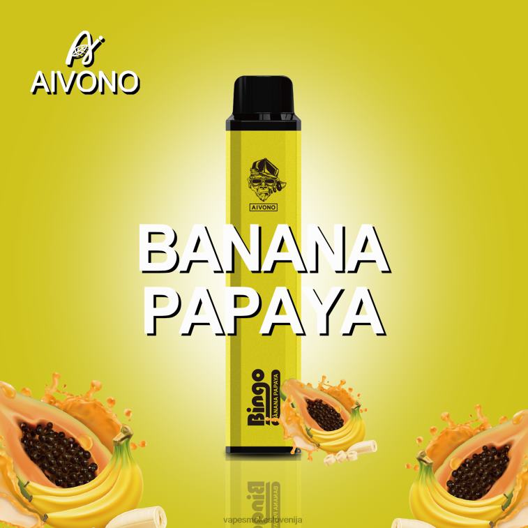 Vape Petrol 6FDXN137 Aivono AIM BINGO 4000 banana papaja