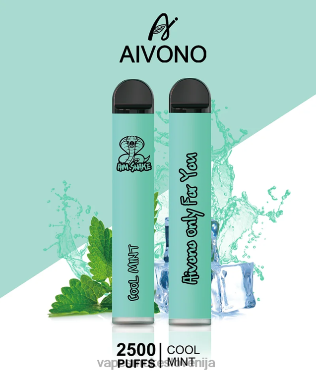 Vape Petrol 6FDXN302 Aivono AIM SNAKE 2500 hladna meta
