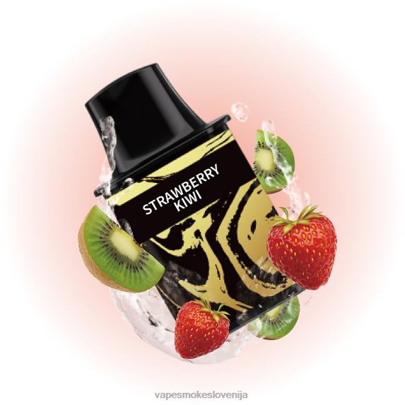 Vape Petrol LV00V77 Alibarbar Flare vape za ponovno polnjenje jagodni kivi