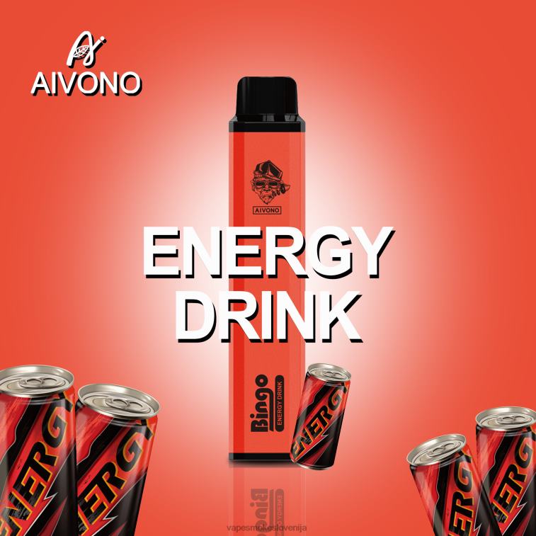 Vape Slovenija 6FDXN141 Aivono AIM BINGO 4000 energijska pijača