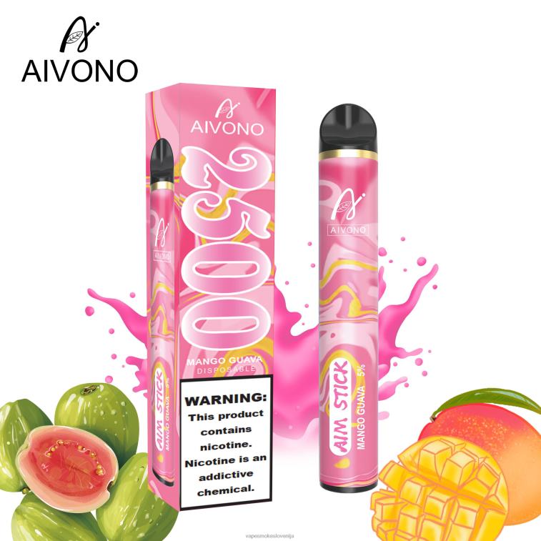 Vape Slovenija 6FDXN146 Aivono AIM STICK 2500 mango guava
