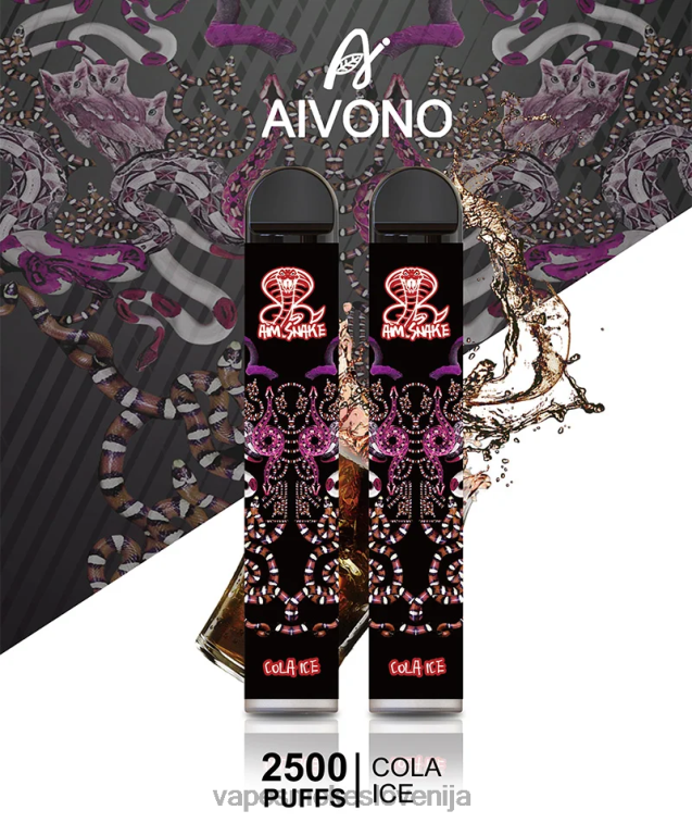 Vape Slovenija 6FDXN301 Aivono AIM SNAKE 2500 cola led