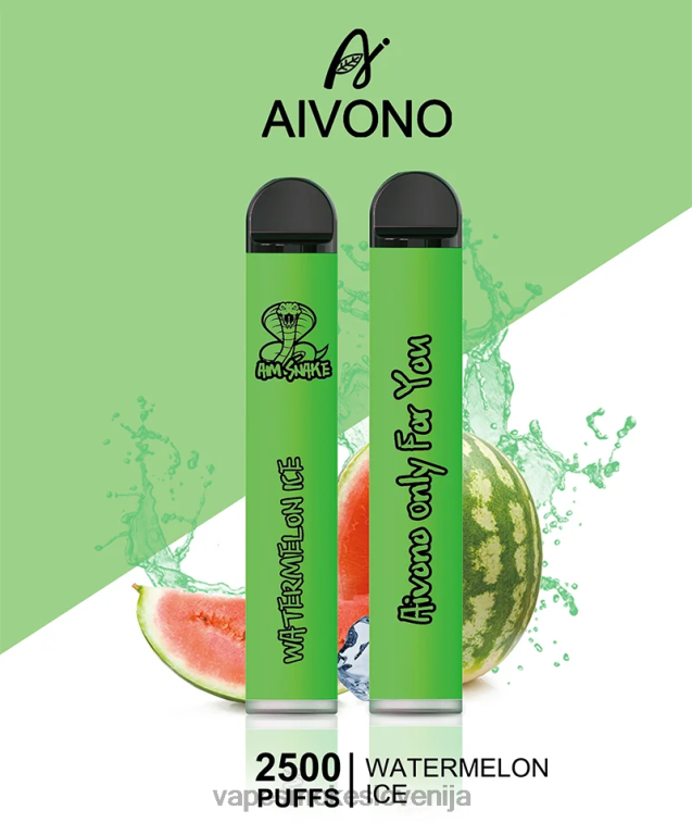 Vape Slovenija 6FDXN321 Aivono AIM SNAKE 2500 led iz lubenice