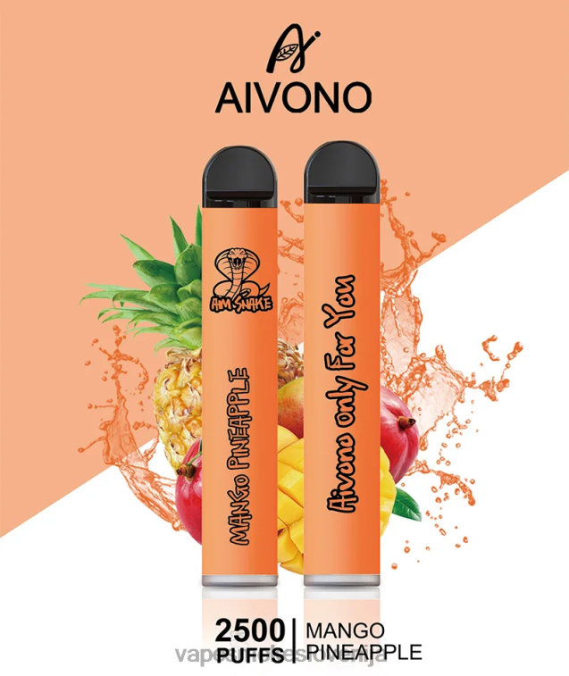 Vape Tekočine 6FDXN310 Aivono AIM SNAKE 2500 mango ananas