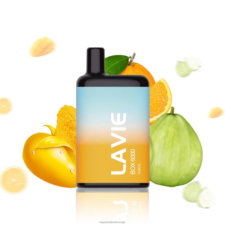 Vape Brez Nikotina R64X4204 LAVIE BOX 6000 vpihov o.m.g