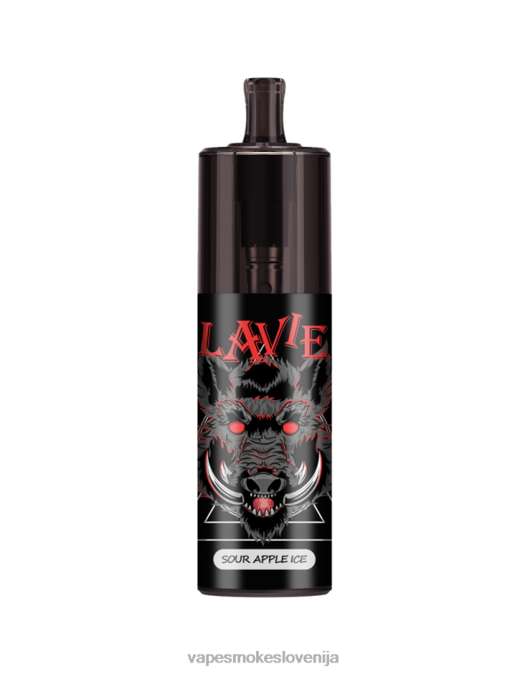 Vape Brez Nikotina R64X4329 LAVIE COLOUR BAR 10000 vpihov nadzor pretoka zraka kisli jabolčni led