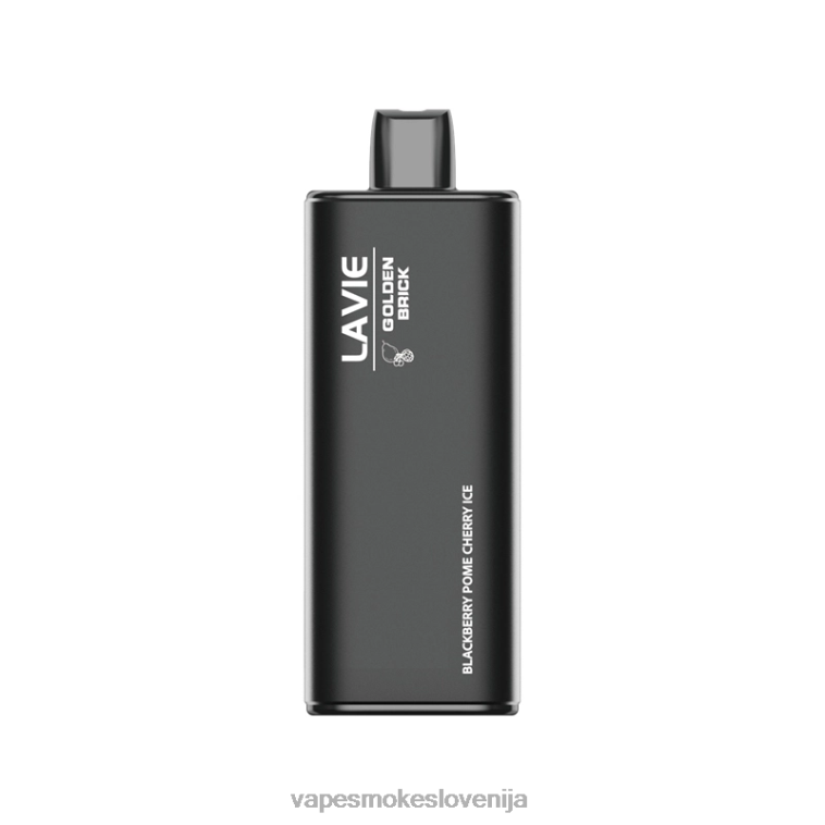 Vape Brez Nikotina R64X454 LAVIE GOLDEN BRICK 10000 vpihov češnjev led iz robidnic