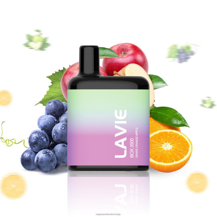 Vape Petrol R64X4212 LAVIE BOX 3500 vpihov grozdje oranžno jabolko