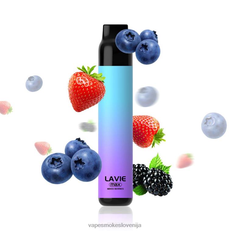 Vape Slovenija R64X4281 LAVIE BAR 5000 vpihov - maks mešano jagodičje