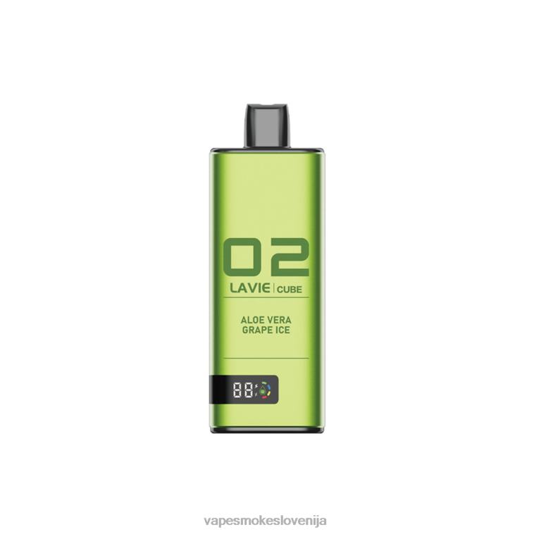 Vape Slovenija R64X436 LAVIE Cube 20000 vpihov aloe vera grozdni led