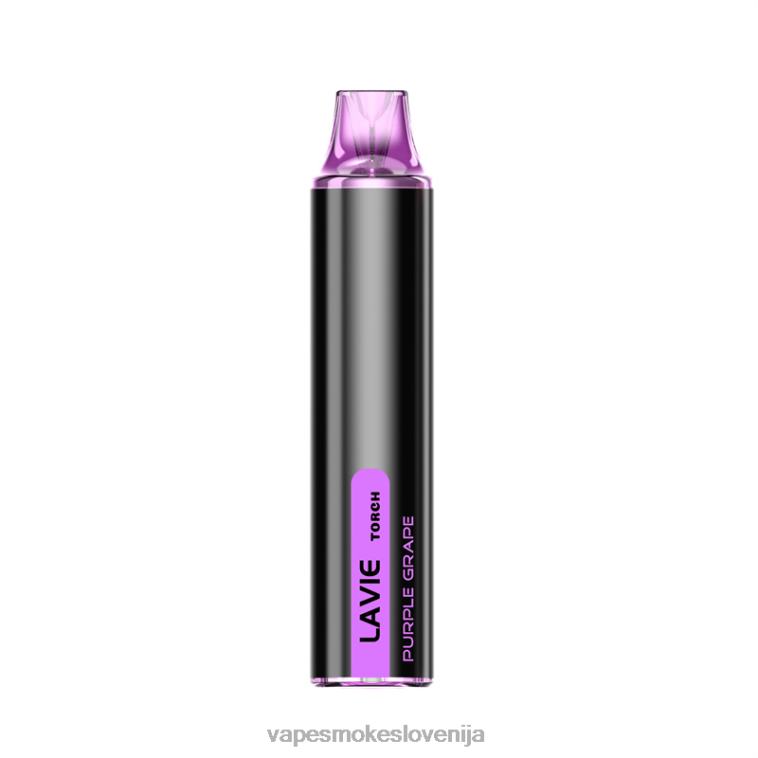 Vape Tekočine R64X4135 LAVIE Torch 6000 vpihov vijolično grozdje