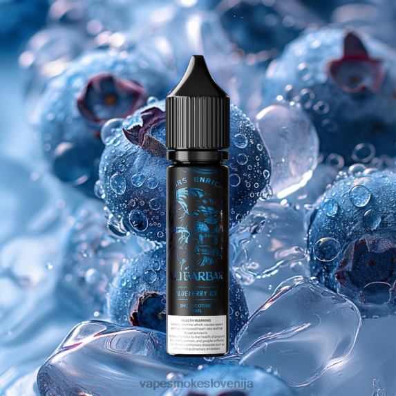 Vape Brez Nikotina LV00V104 Alibarbar nargile oniks borovničev lce