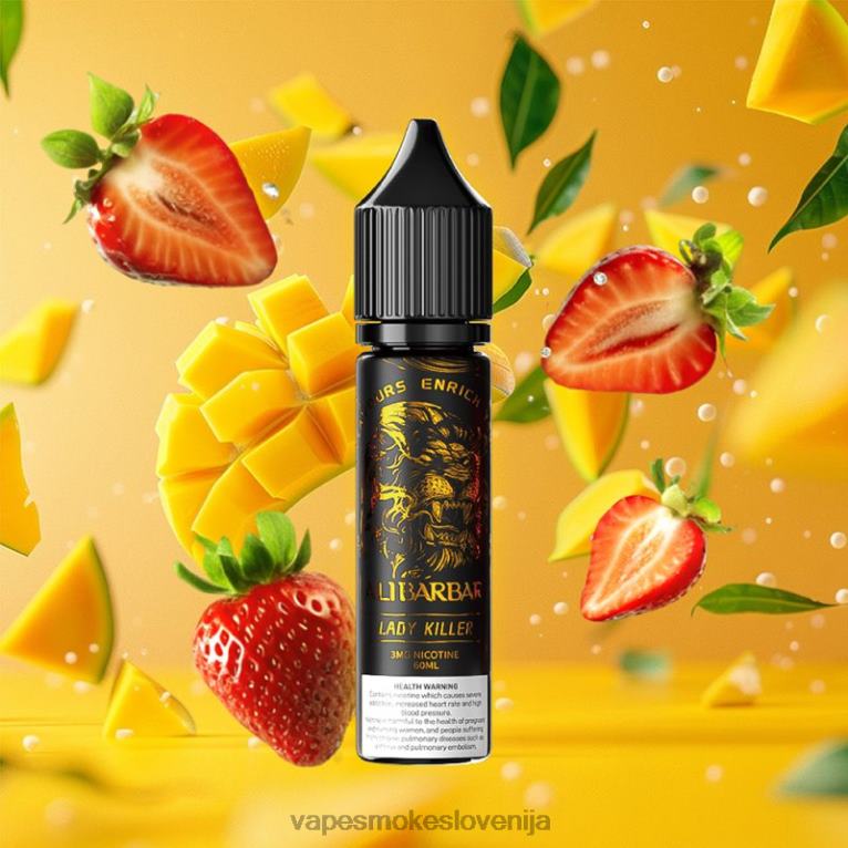 Vape Brez Nikotina PR6DT107 Alibarbar pristanišče za nargile oniks dama morilec