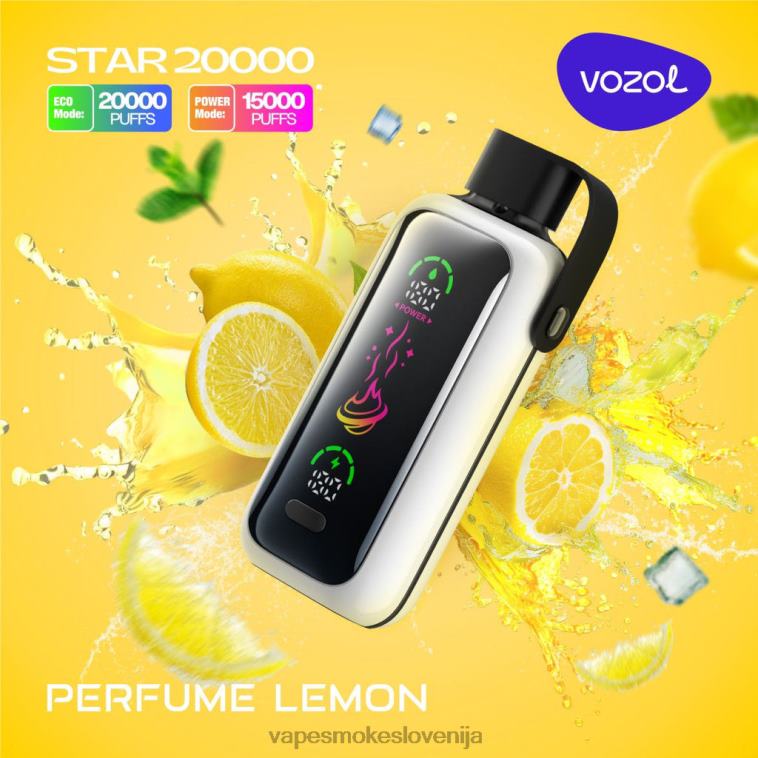 Vape Petrol 48BR017 VOZOL STAR 20000 parfumska limona