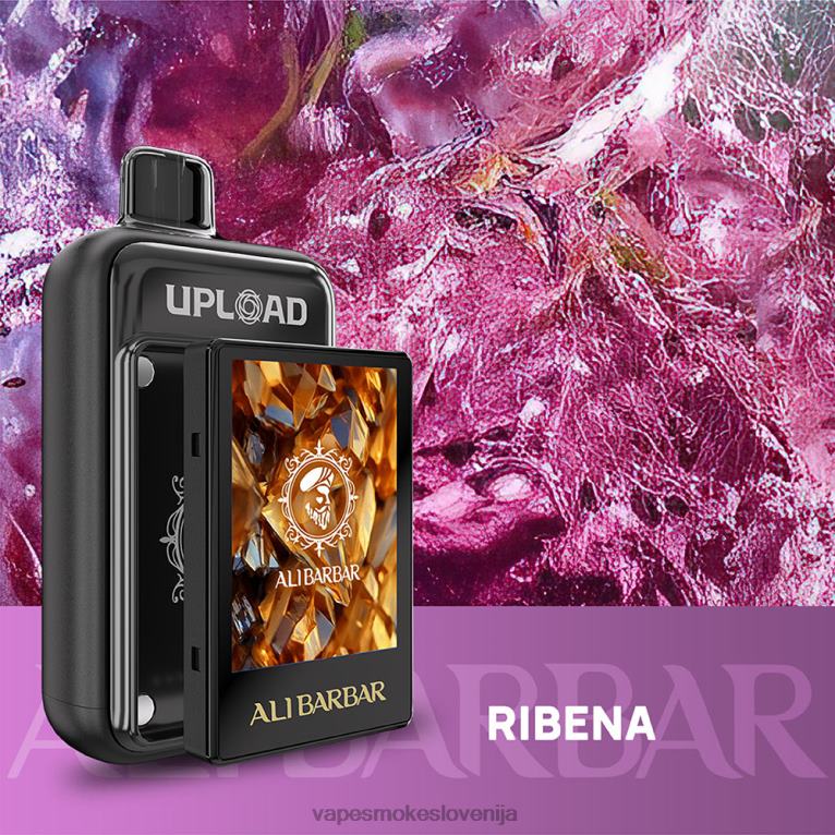 Vape Petrol PR6DT120 Alibarbar nalaganje ribena