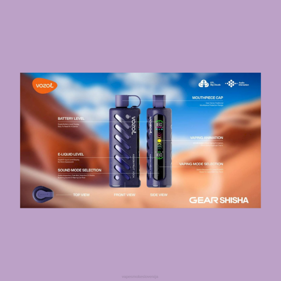Vape Slovenija Z08D1 VOZOL oprema za šišo 25000