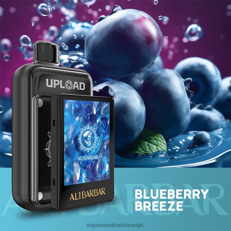 Vape Tekočine PR6DT113 Alibarbar nalaganje borovničev vetrič