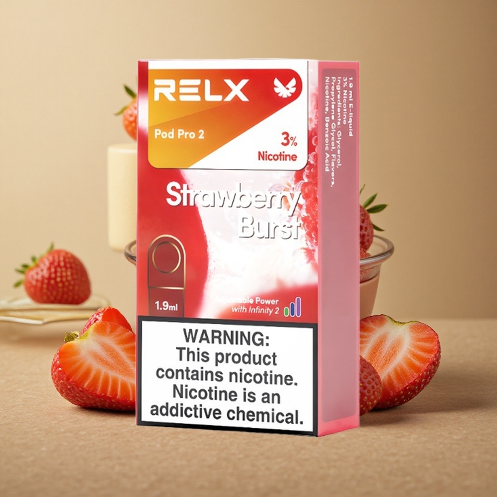 RELX Pod Pro 2 600 Puffov Jagodni izbruh