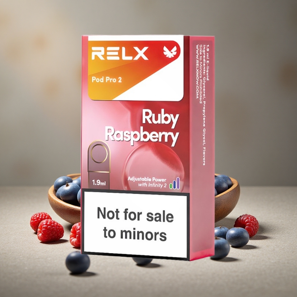 RELX Pod Pro 2 600 Puffov Modra Malina