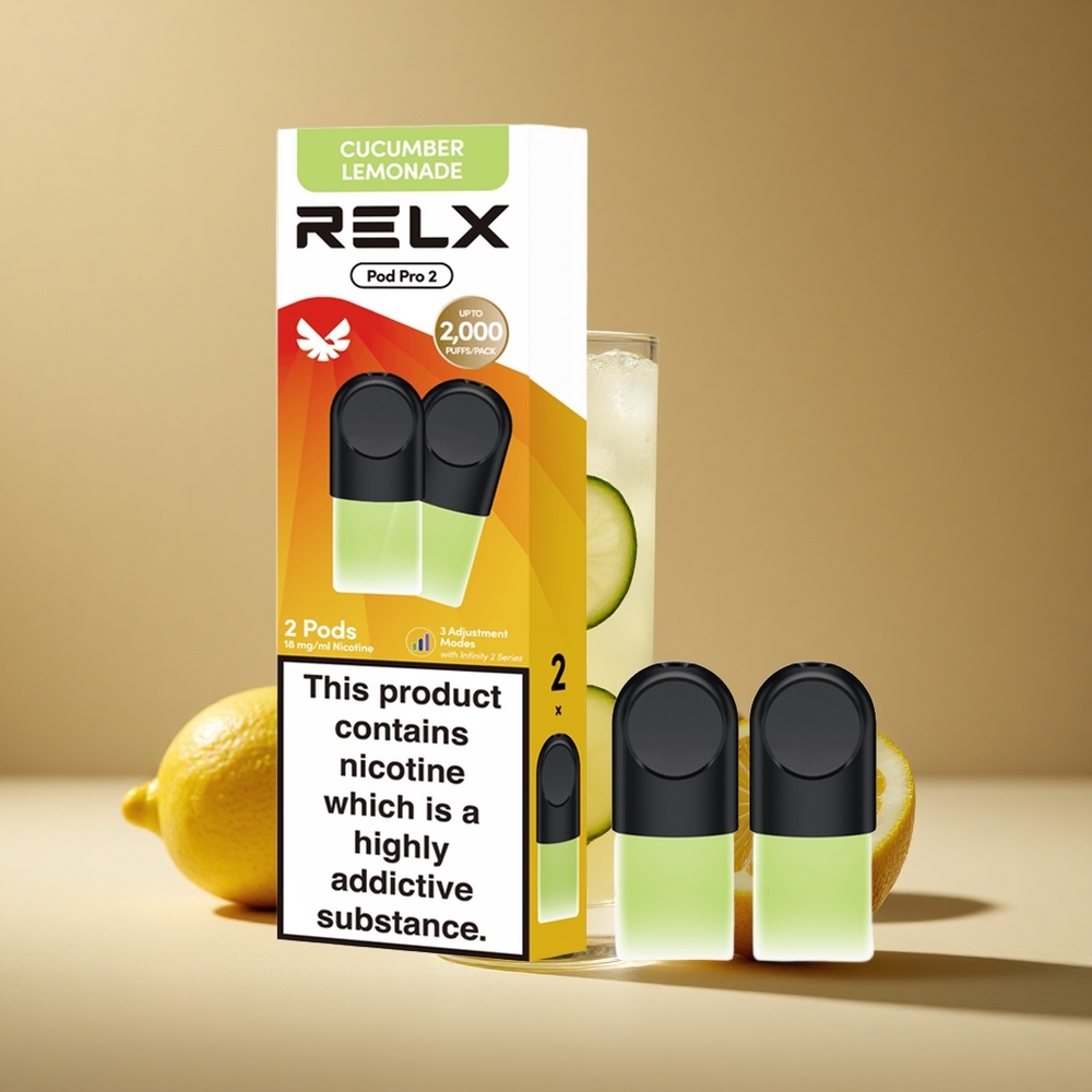 RELX Pod Pro 2 600 Puffov Okus-Pepelarna Limonada