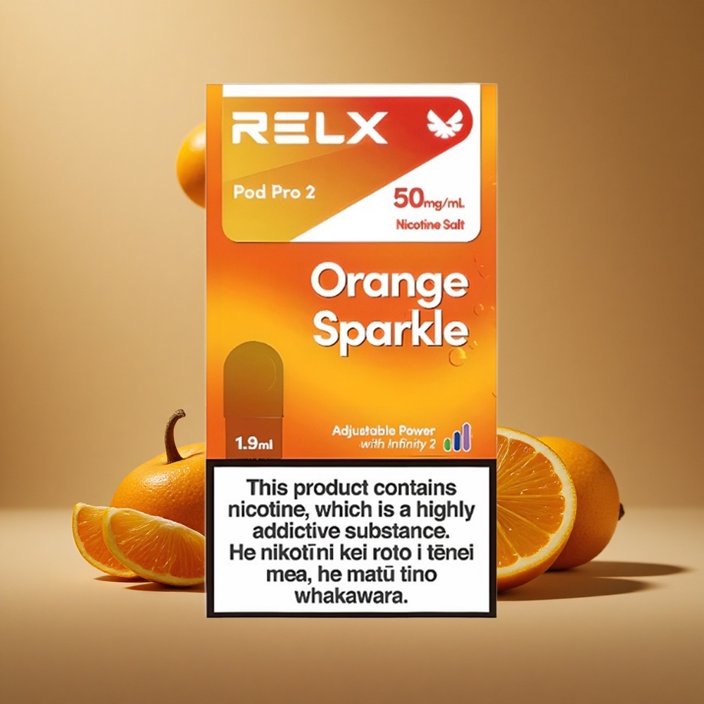 RELX Pod Pro 2 600 Puffov Oranžni Iskri