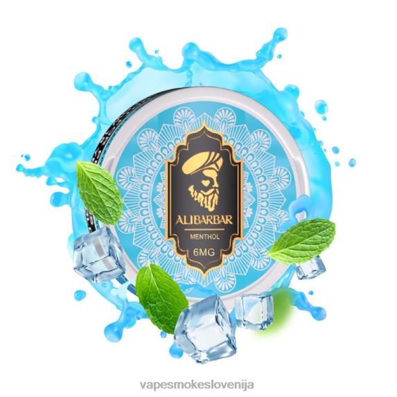 Vape Za Enkratno Uporabo LV00V88 Alibarbar nikotinske vrečke mentol