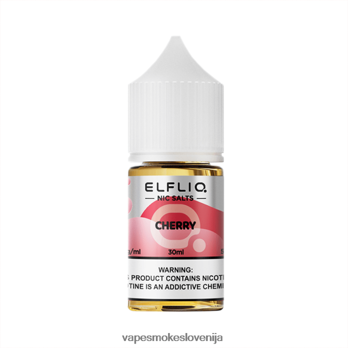 ELFBAR ELFLIQ Nic sol 30ml češnja FR4X0H13 Vape Za Enkratno Uporabo