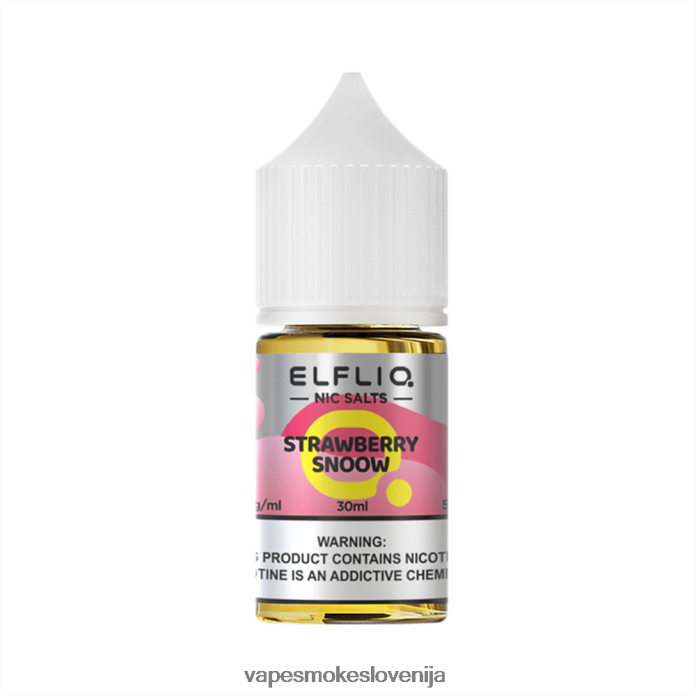 ELFBAR ELFLIQ Nic sol 30ml jagodni snow FR4X0H33 Vape Za Enkratno Uporabo