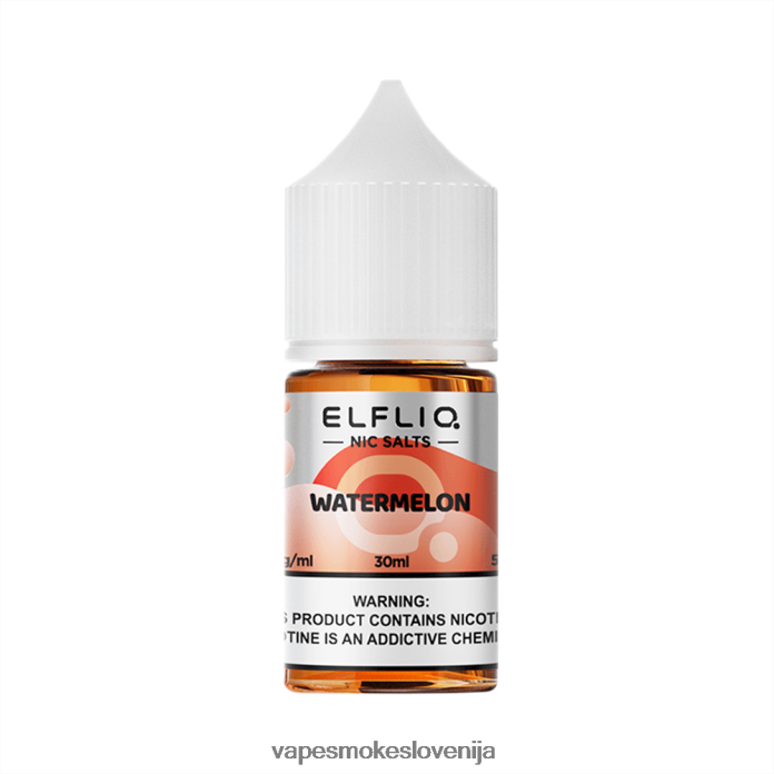 ELFBAR ELFLIQ Nic sol 30ml lubenica FR4X0H34 Vape Brez Nikotina