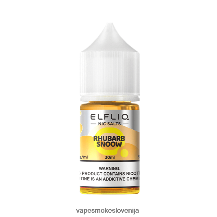 ELFBAR ELFLIQ Nic sol 30ml rabarbara snow FR4X0H26 Vape Slovenija