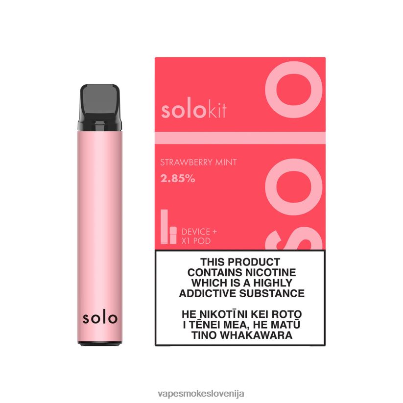 Vape Slovenija D64BLB41 Solo komplet za pod jagodna meta