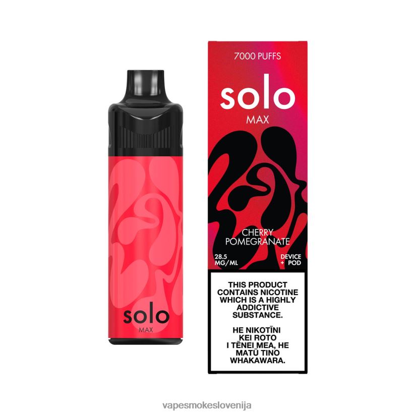 Vape Slovenija D64BLB66 Solo MAX komplet za pod češnjev šipek
