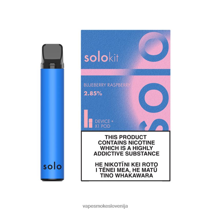 Vape Za Enkratno Uporabo D64BLB43 Solo komplet za pod borovnica malina